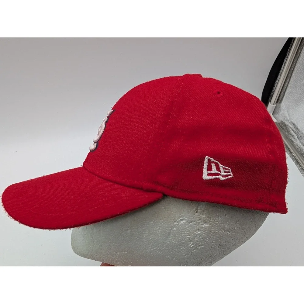 New Era 39THIRTY St Louis Cardinals Hat Red Youth Stretch Fit Baseball Cap